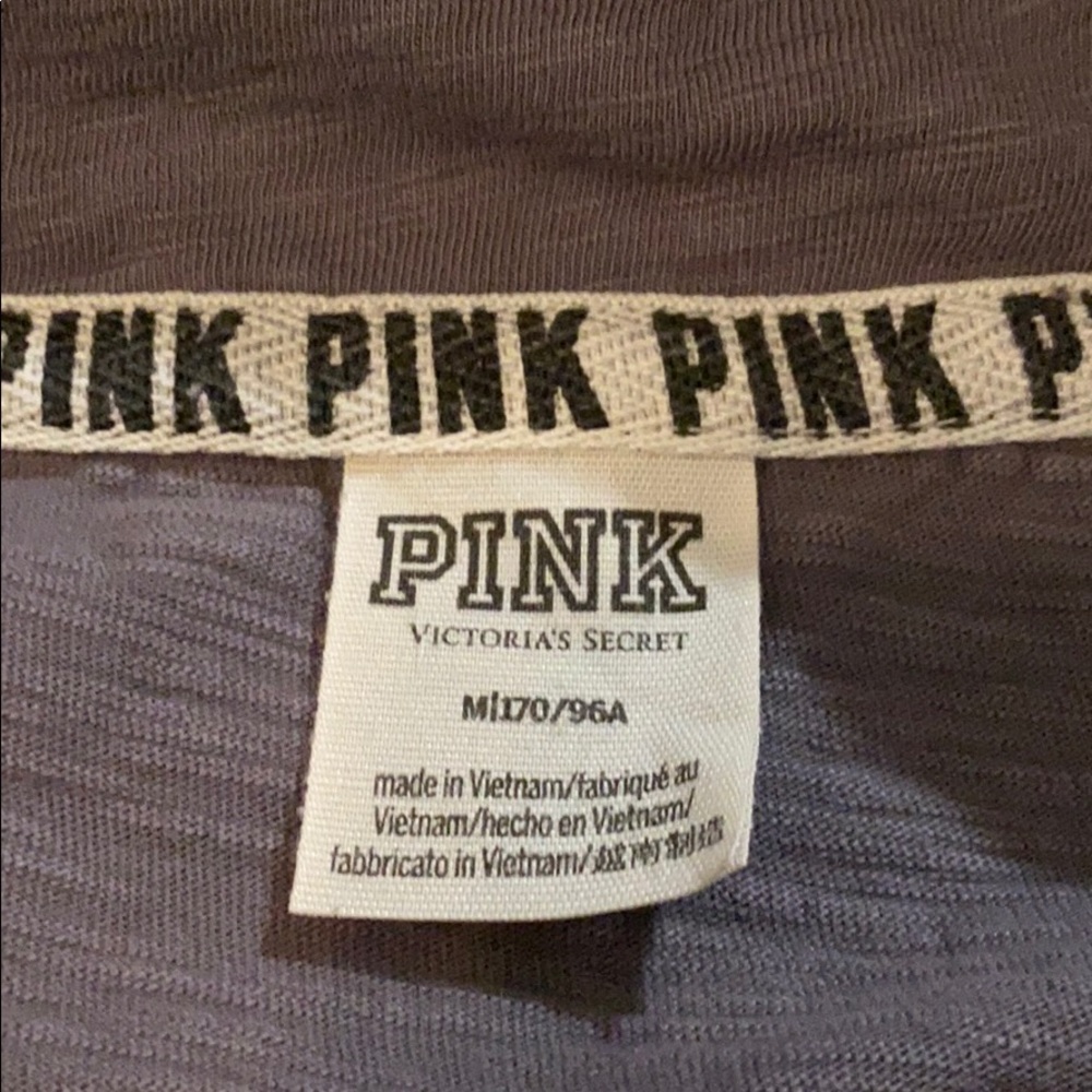 PINK crop top sweatshirt Victoria’s Secret shirt - Picture 6 of 7